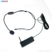 Professional Headworn Microphone with 6.35mm Jack & AA Battery Box (Cardioid)