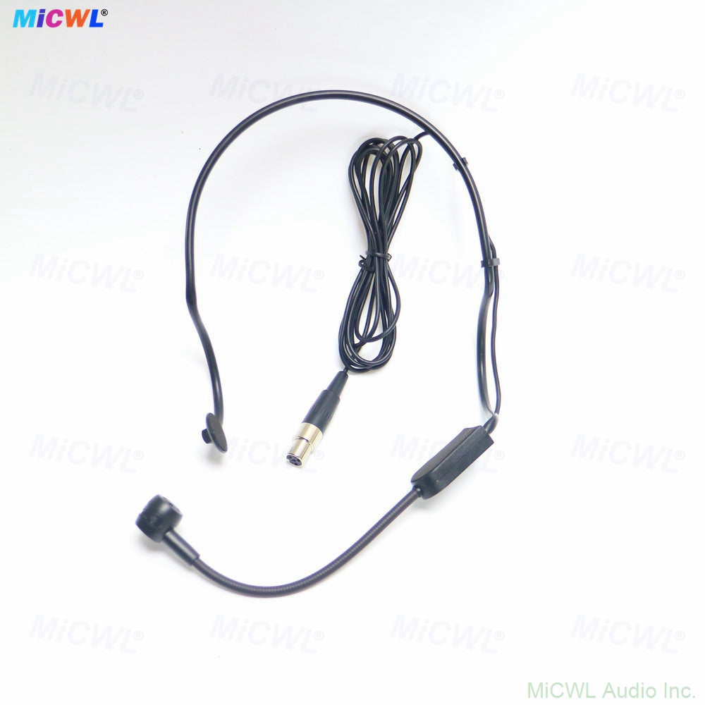PGA31 Cardioid Headset Microphone for Shure Sennheiser AKG Wireless BodyPack Systems