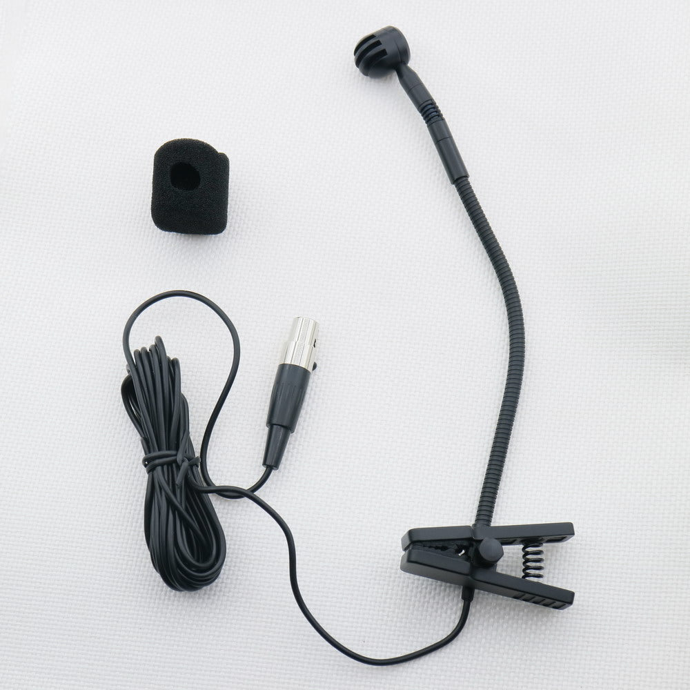 e908 Flexible Instrument Lavalier Microphone for Sennheiser Shure AKG Wireless Bodypack Systems