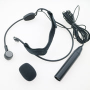 ME3 XLR 3-Pin Cardioid Dynamic Headset Mic with 5m Cable For Mixer Stage Broadcast 48V Phantom Power