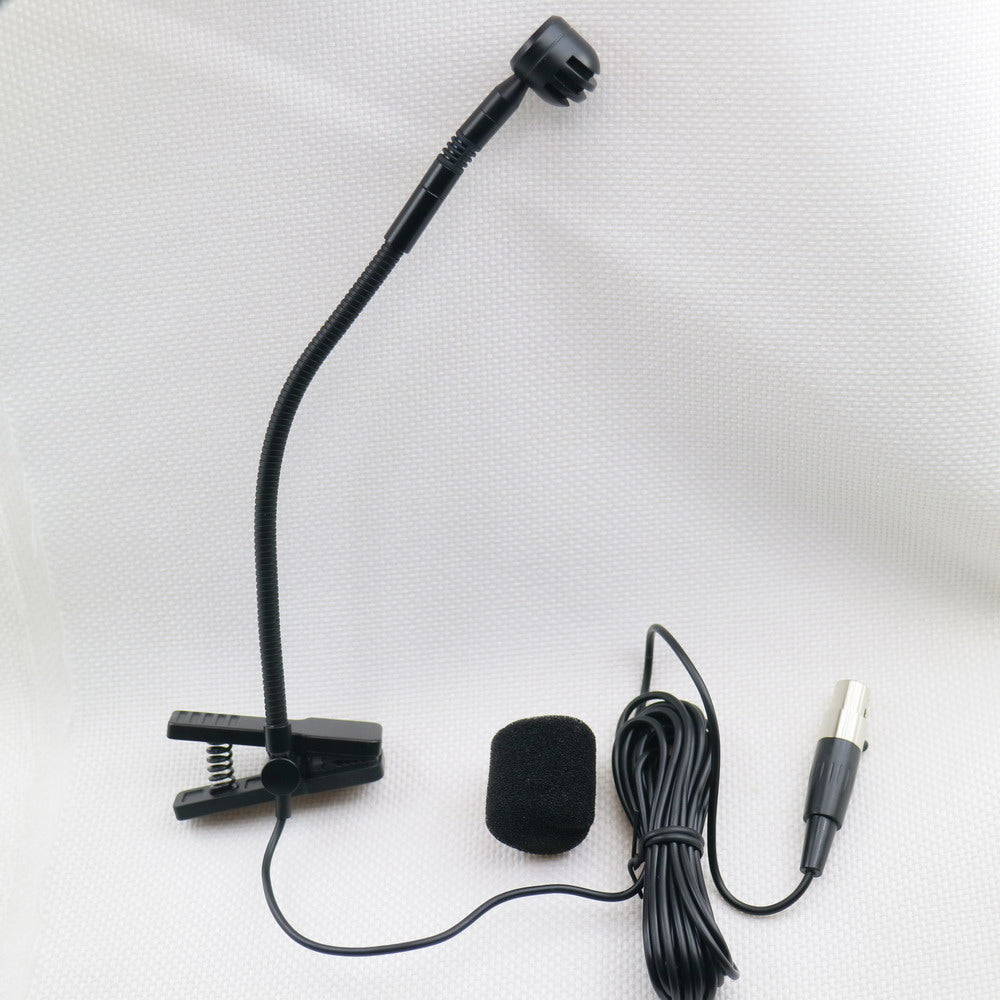 e908 Flexible Instrument Lavalier Microphone for Sennheiser Shure AKG Wireless Bodypack Systems