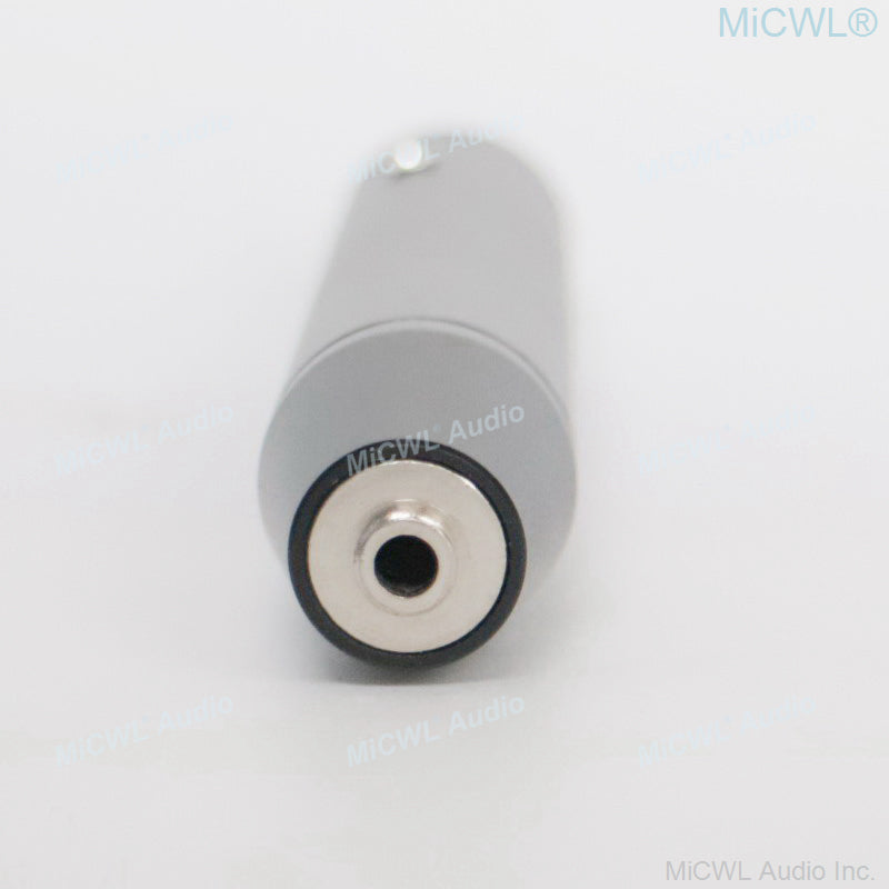 3.5mm to XLR Converter Phantom Power Adapter Preamp For Sennheiser Microphones MZA900P or all Jack Stereo Mono Mic