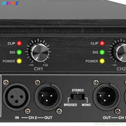 MiCWL CA4000 4000W 2-Channel Bridgeable Digital Pro Amplifier 1U
