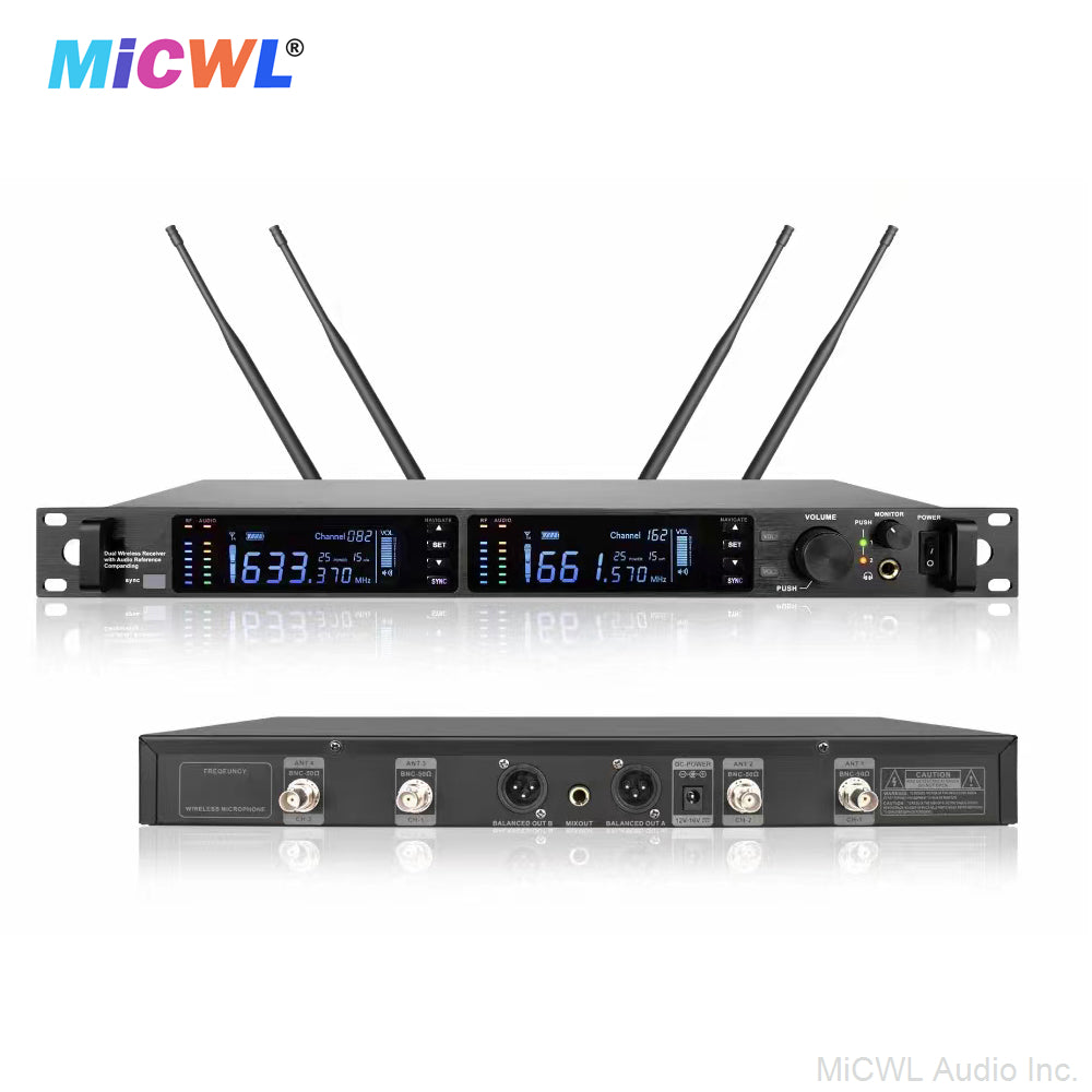 2 KSM8 Silver Handheld Digital Wireless Microphone System Professional Singing