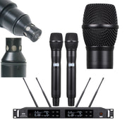KSM9-II Dual-Channel UHF Digital Wireless Microphone System with KSM9-II Core Metal Handhelds - Main Product Shot