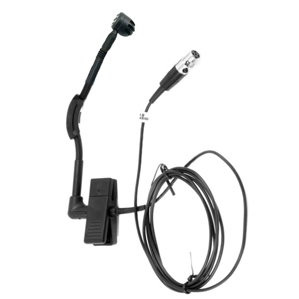 e908 Flexible Instrument Lavalier Microphone for Sennheiser Shure AKG Wireless Bodypack Systems