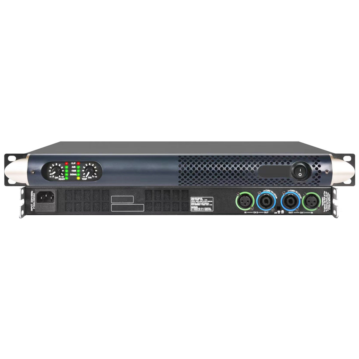 GX7 Pro 2600W 2CH Digital Power Amplifier