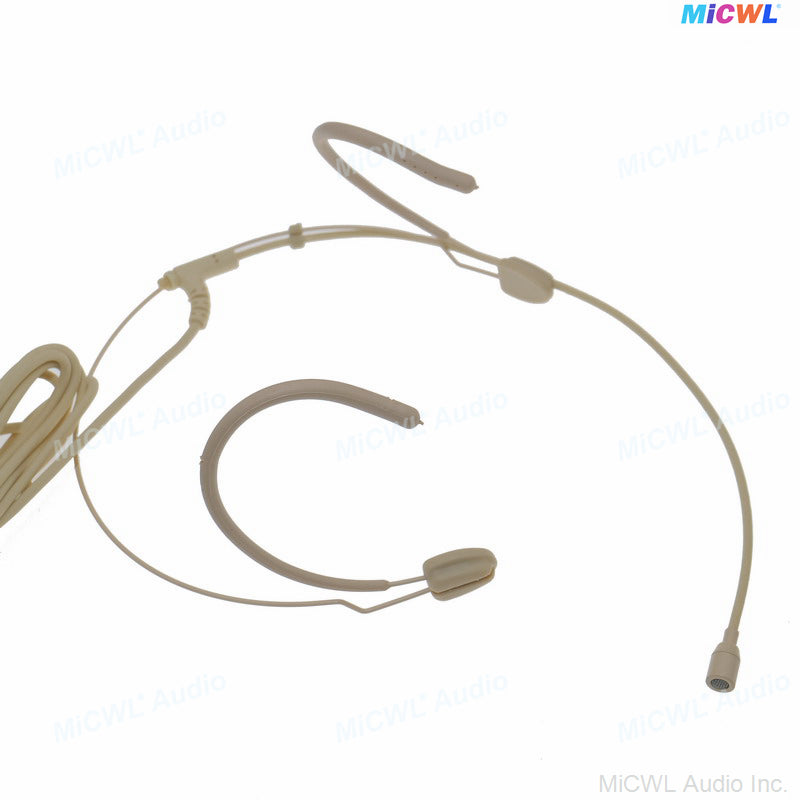 AD4D Dual-Channel UHF Digital Wireless SM28 Beige Headset System with Bodypack Transmitters