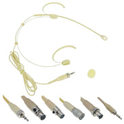 Beta-CC Cardioid Headset Microphone for Shure/Sennheiser/AKG/MiPro & PC Wireless 4Pin 3Pin 3.5mm