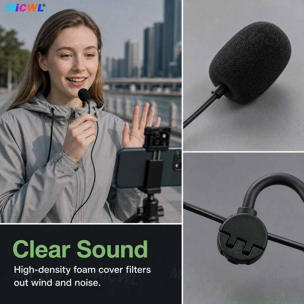 CM90 Black Dual-Ear Cardioid Headset Microphone for Shure Sennheiser AKG Wireless Bodypacks