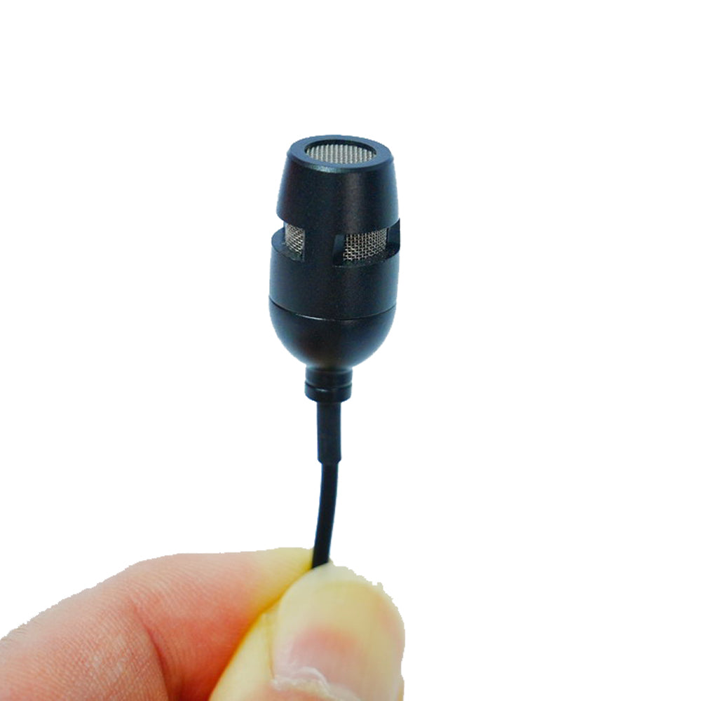 CVL Cardioid Tie-On Lavalier Microphone For Shure Sennheiser AKG MiPro Wireless BeltPack 3Pin 4Pin Mini 3.5mm Plug