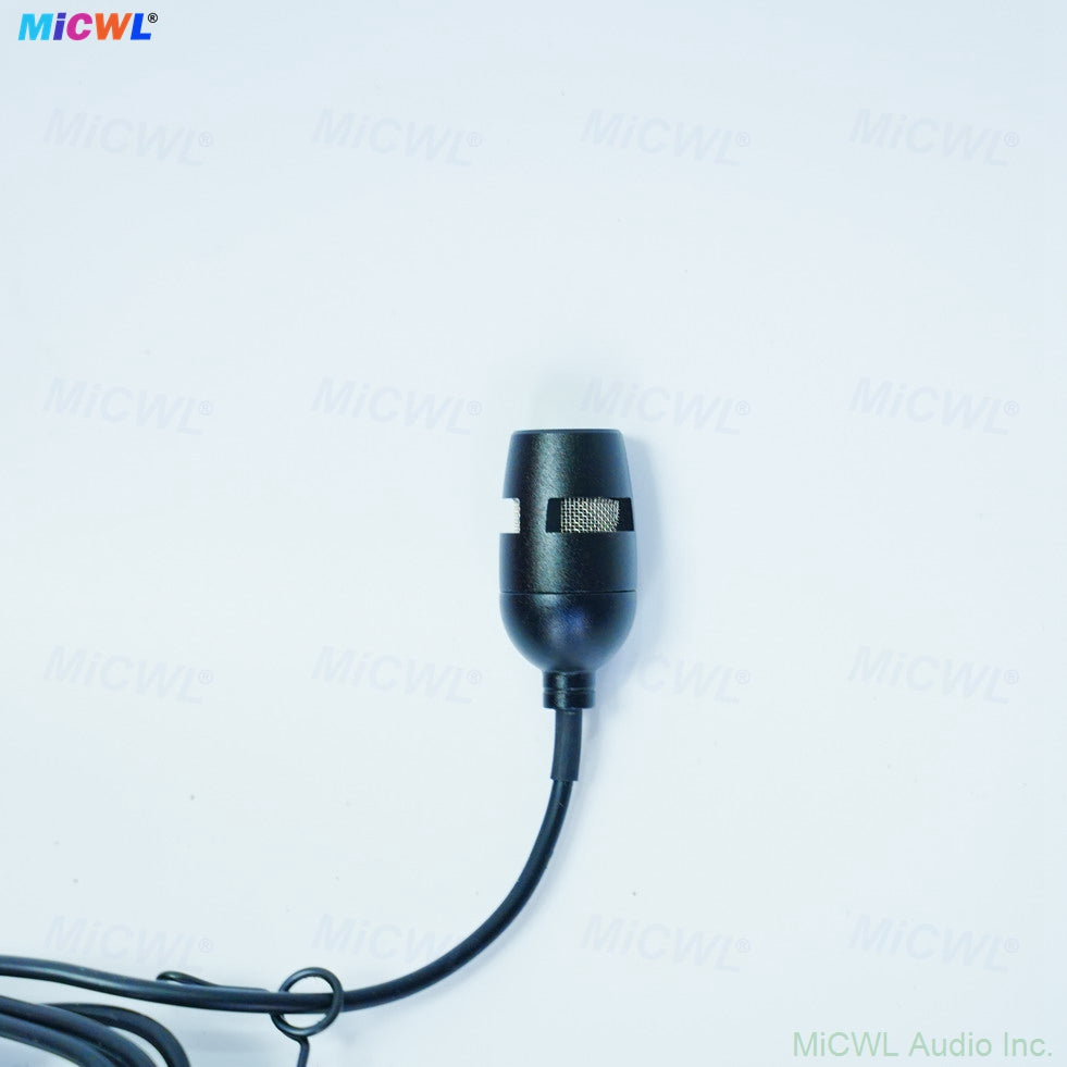 CVL Cardioid Tie-On Lavalier Microphone For Shure Sennheiser AKG MiPro Wireless BeltPack 3Pin 4Pin Mini 3.5mm Plug