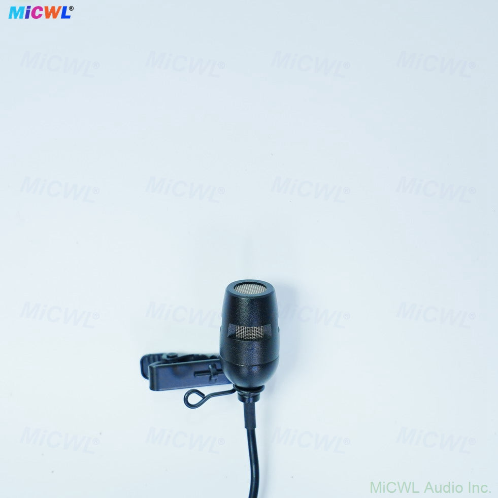CVL Cardioid Tie-On Lavalier Microphone For Shure Sennheiser AKG MiPro Wireless BeltPack 3Pin 4Pin Mini 3.5mm Plug