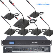 CCS900 Ultra 35-Unit Wired Conference System – Gooseneck Mics