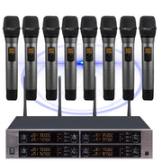 MiCWL D3900 8-Channel Digital Wireless Handheld Microphone System