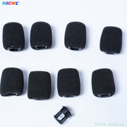 10-Pack  Cover Foam Windscreen For Shure Beta98 MX412 MX418 and Similar Size Built-in Plastic Shell