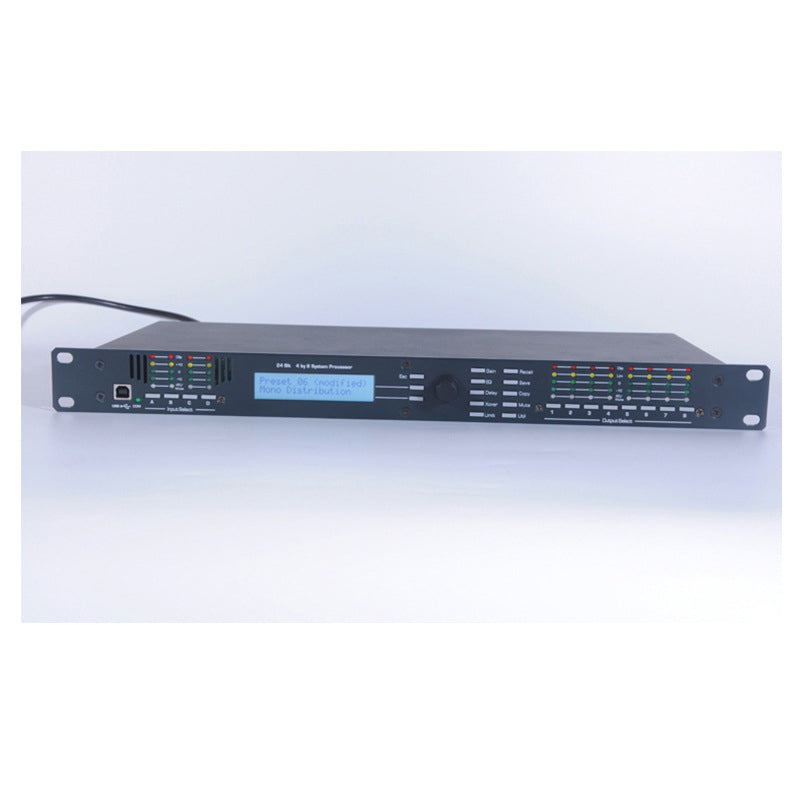 Professional 4.8SP 4-In 8-Out DSP Loudspeaker Processor