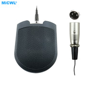 MiCWL BM-630 Hypercardioid Boundary Conference Microphone – XLR Phantom Power, 6m Cable