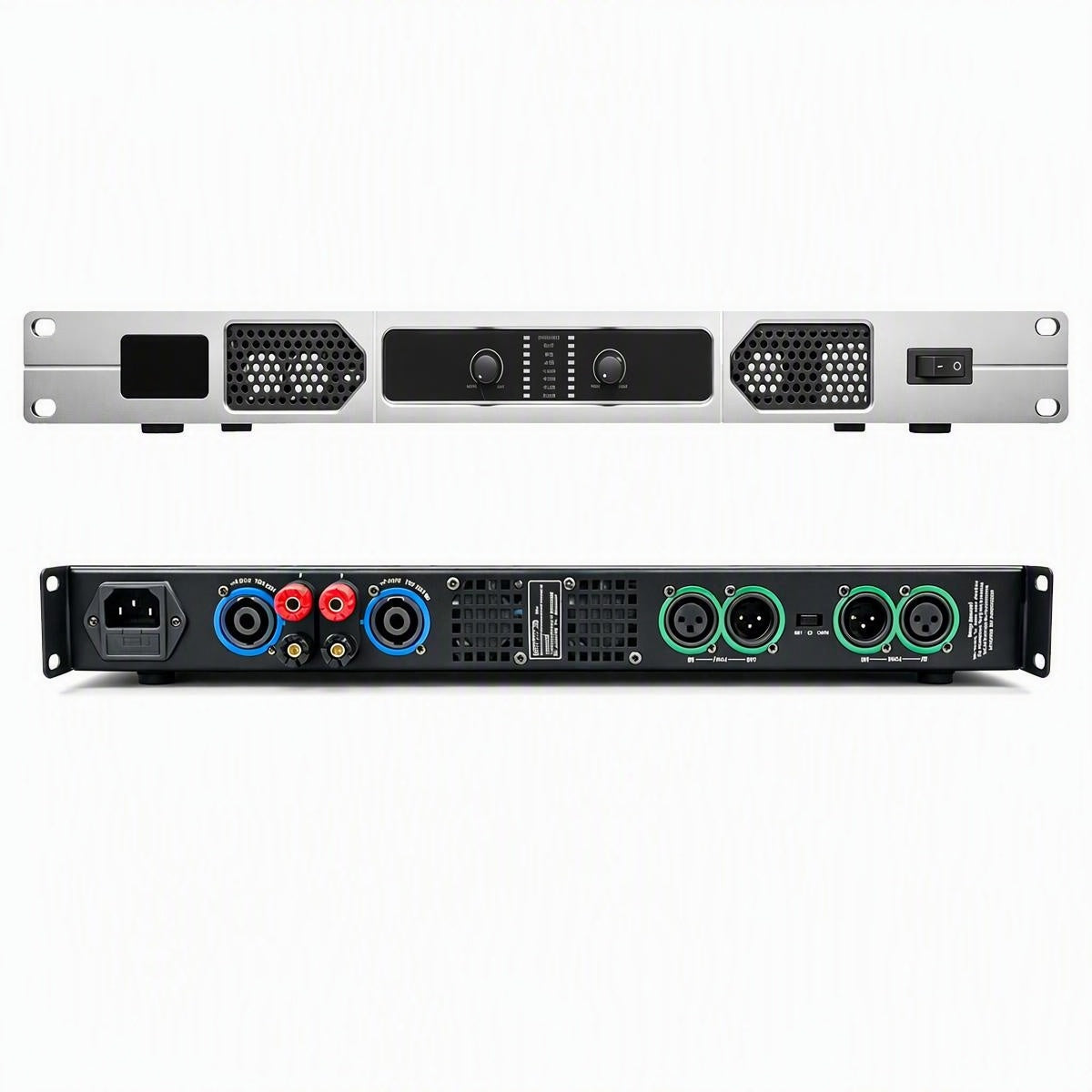 FP-7000 Multi-Power 2CH Digital Power Amplifier 1U Rack Class-D