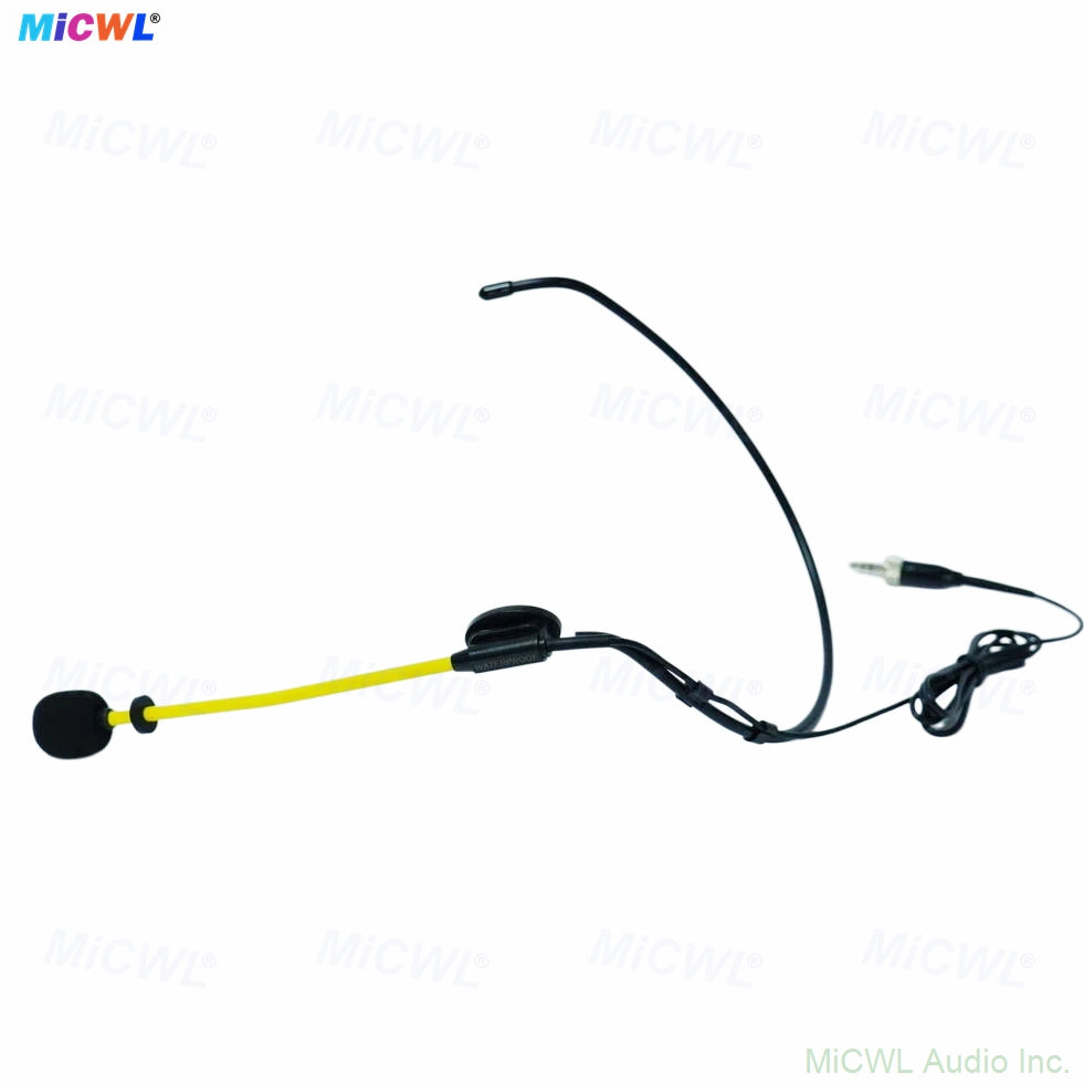 HT747 Waterproof Omni Headset Microphone for Shure/Sennheiser/AKG Wireless BodyPack & PC 3.5mm