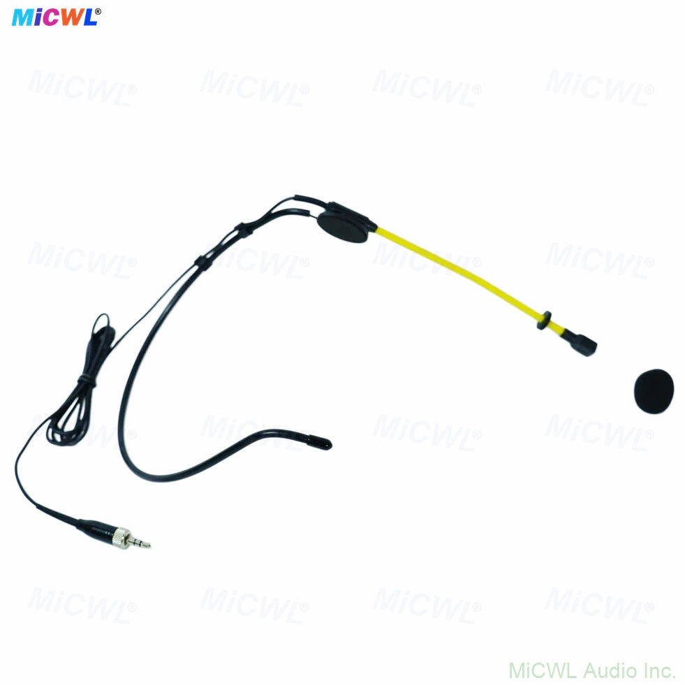 HT747 Waterproof Omni Headset Microphone for Shure/Sennheiser/AKG Wireless BodyPack & PC 3.5mm