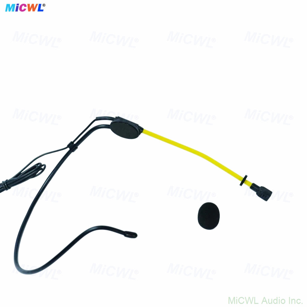 HT747 Waterproof Omni Headset Microphone for Shure/Sennheiser/AKG Wireless BodyPack & PC 3.5mm