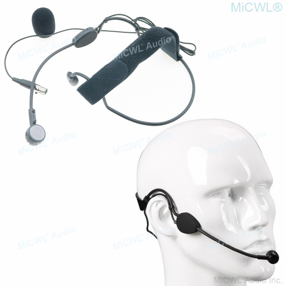 Premium ME3 Dynamic Cardioid Headset Microphone for Sennheiser Shure AKG Wireless Bodypacks