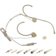 OM12 Foldable Headset Mic for Shure Sennheiser AKG Wireless BeltPack Omnidirectional Capsule
