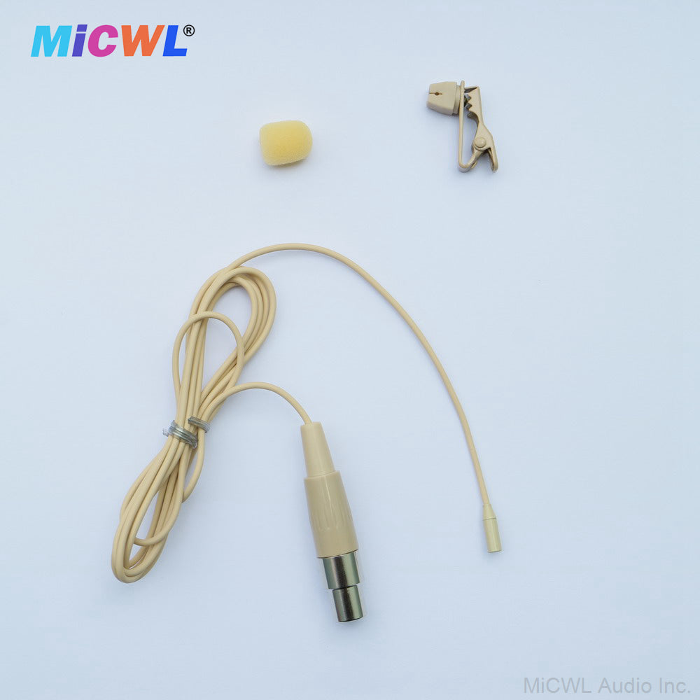 TL48 Mini Lavalier Microphone for AKG Samson Bodypack Transmitters Mini XLR 3Pin