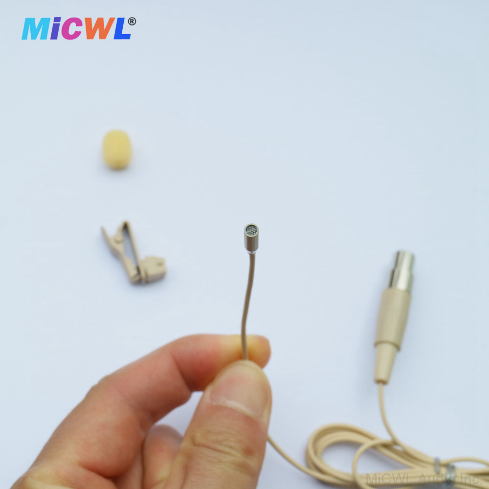 TL48 Mini Lavalier Microphone for AKG Samson Bodypack Transmitters Mini XLR 3Pin