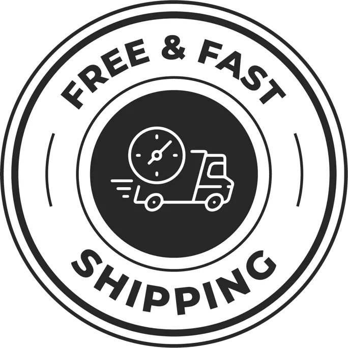 Fast Free Shipping