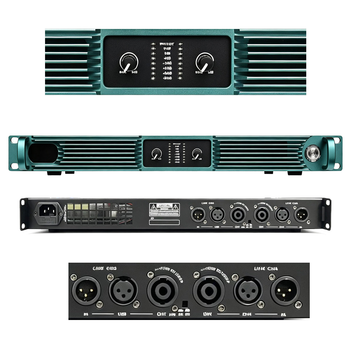 MiCWL PX1200S 5000W Professional Power Amplifier Digital AMP
