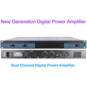 CA6200 2600W 2-Channel Digital Pro Amplifier 1U Rack