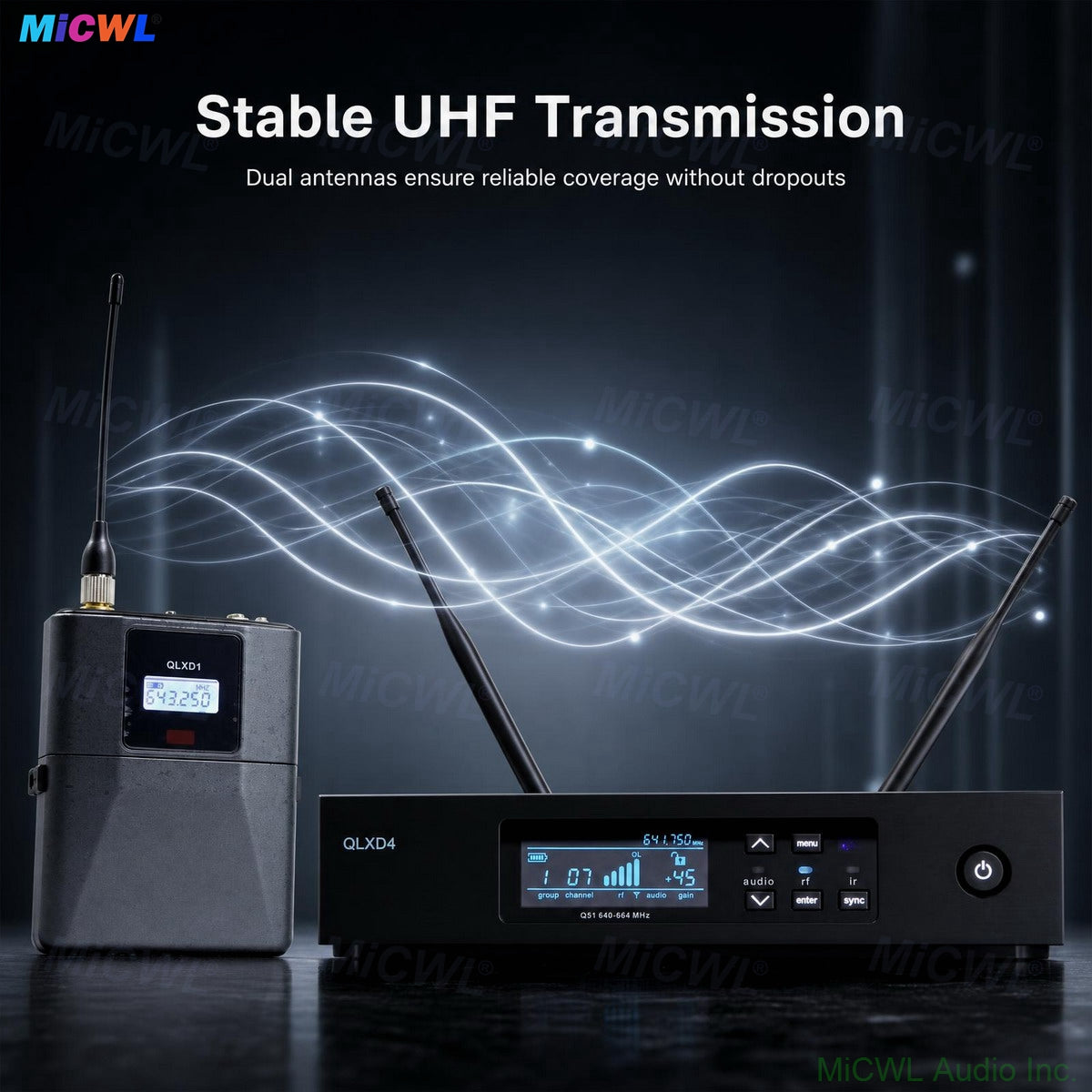 Best SM35 HeadMic UHF Wireless Headset Microphone QLXD System SM-35 Sweatproof Gymnasium Stage