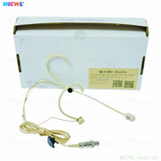MiCWL S630 Premium Cardioid Beige Headset Microphone for MIPRO – TA4F 4-Pin Lock