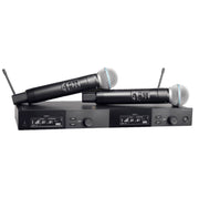SLXD24D Dual-Channel UHF Digital Wireless Microphone System with 2 Beta58 Handhelds