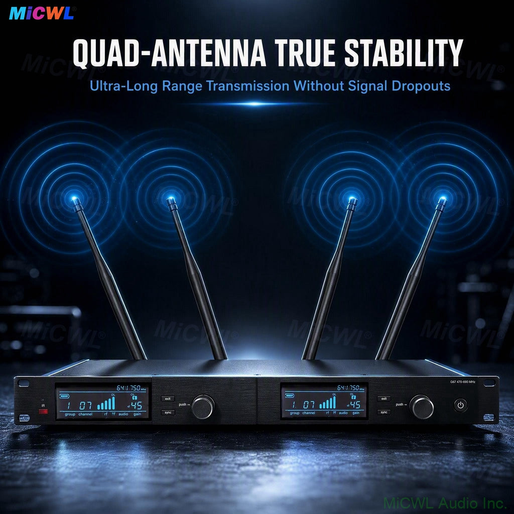 High Quality SLXD4D 2-Channel UHF Wireless System Dynamic Metal Microphone SLXD2 Beta58 Handheld Cordless MIC System