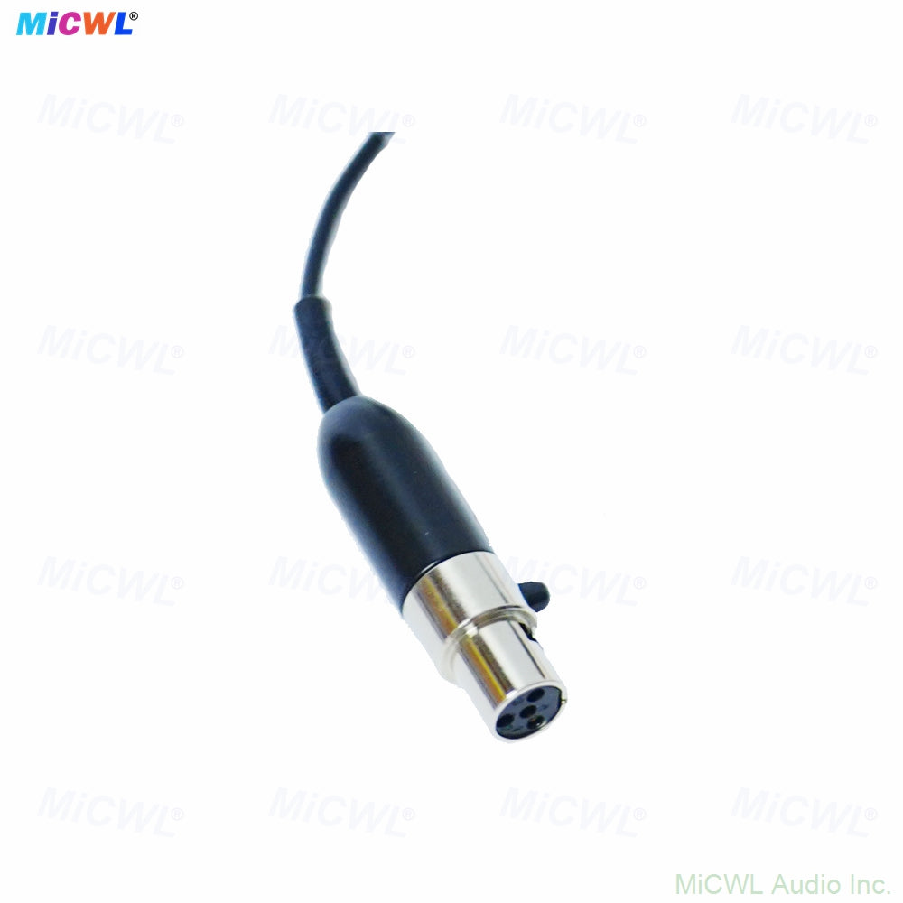 SM31FH Supercardioid Headset Microphone for Shure Wireless BeltPack TA4F Mini XLR 4‑Pin Orange‑Black