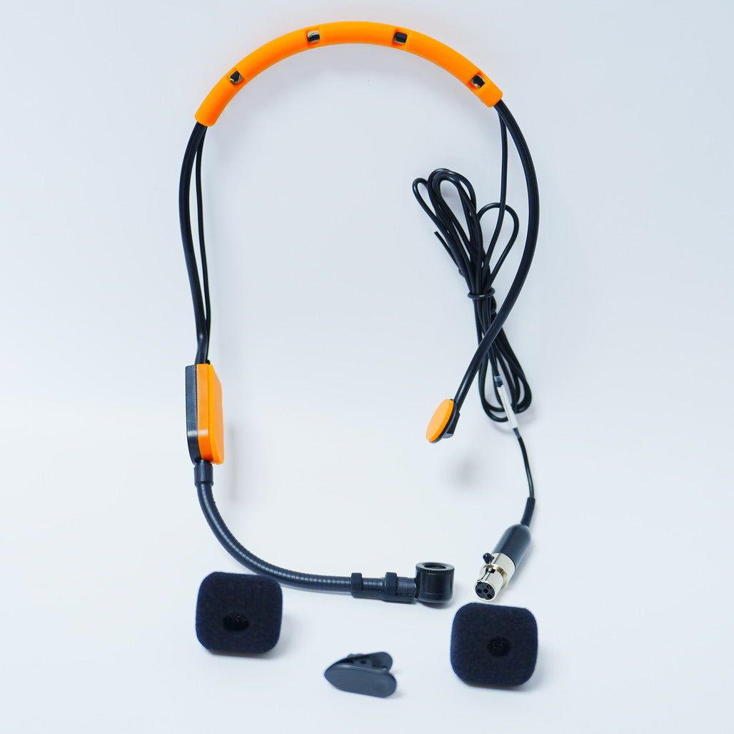 SM31 Headset Cardioid Microphone TA4F for Shure ULX SLX QLX GLX BLX Bodypack Sweatproof Stage