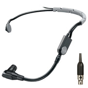 SM35 Headset Microphone with TA4F 4-Pin Mini XLR for Shure Wireless Bodypack Supercardioid Black-Grey