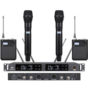 ULXD4D 2-Channel Digital Wireless Microphone System with 2 KSM9 Mics Kits