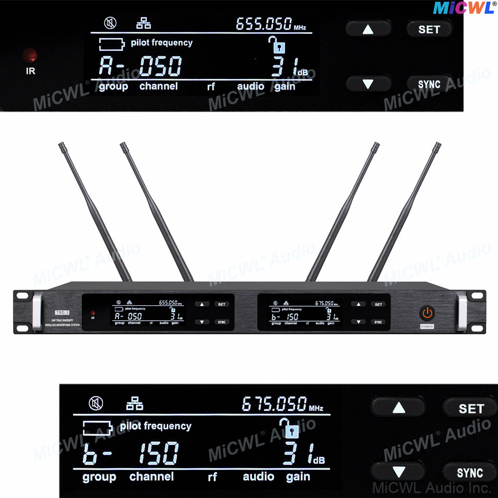 KSM9-II Dual-Channel UHF Digital Wireless Microphone System with KSM9-II Core Metal Handhelds