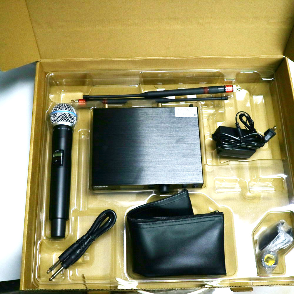 ULXD24 Beta58 Wireless Microphone System ULXD4 Receier ULXD2 Digital Handheld Beta58 Mic Kits