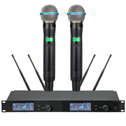 High Quality SLXD4D 2-Channel UHF Wireless System Dynamic Metal Microphone SLXD2 Beta58 Handheld Cordless MIC System
