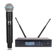 QLXD4 Receiver Beta58 Metal Handheld Wireless Microphone System QLXD24