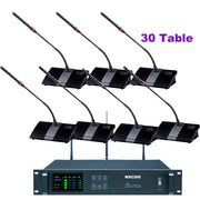 MXC200 30pcs Gooseneck Wireless Digital Conference System with 1 Chairman + 29 Delegates Mics Kits For Government/Company/School