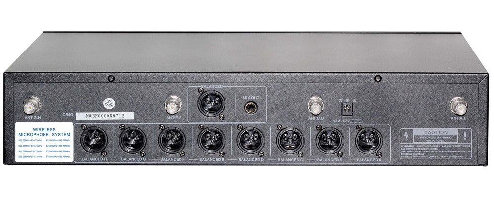 MiCWL D800 Rechargeable 8-Channel Conference System