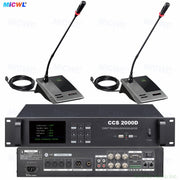 CCS-2000D Ultra Digital Wired Conference System Expandable to 300 Mics