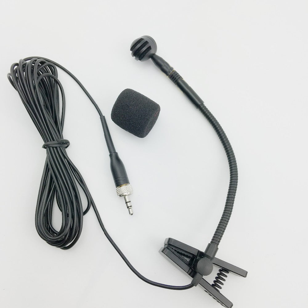 e908 Flexible Instrument Lavalier Microphone for Sennheiser Shure AKG Wireless Bodypack Systems
