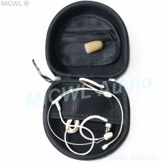 Strong Zipper protective Case Box for Headwear Headset Microphone ZIP90